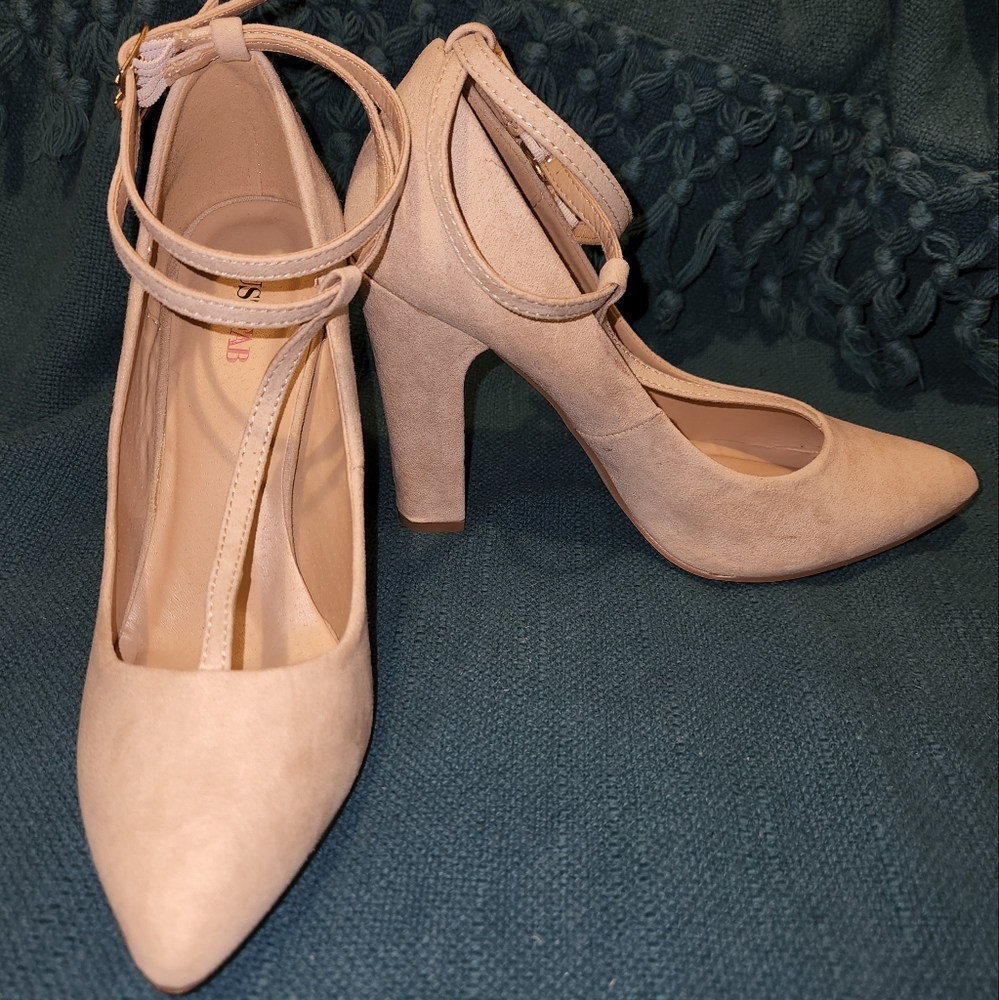 Blush High Heel Pumps